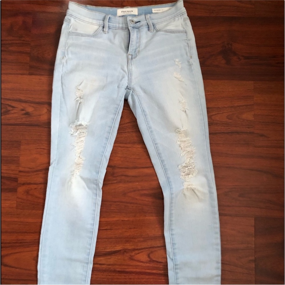Distressed PacSun Jeans - Picture 3 of 10